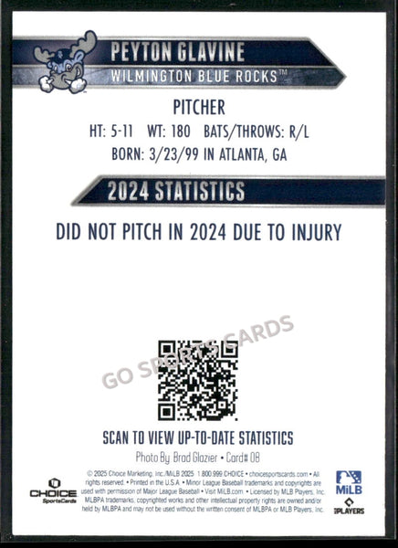2025 Wilmington Blue Rocks Peyton Glavine