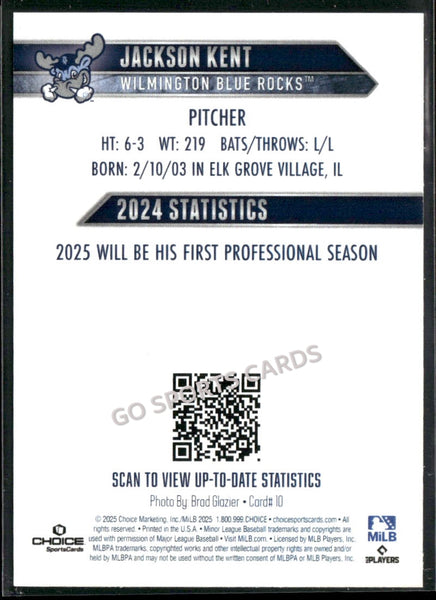 2025 Wilmington Blue Rocks Jackson Kent