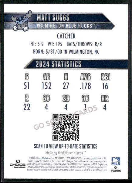 2025 Wilmington Blue Rocks Matt Suggs