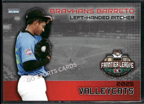 2025 Tri City ValleyCats Brayhans Barreto