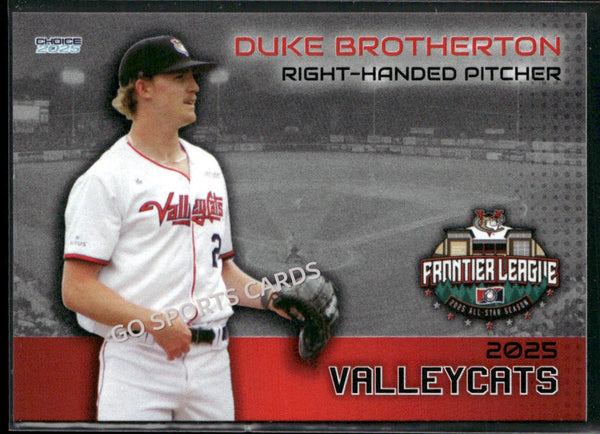2025 Tri City ValleyCats Duke Brotherton