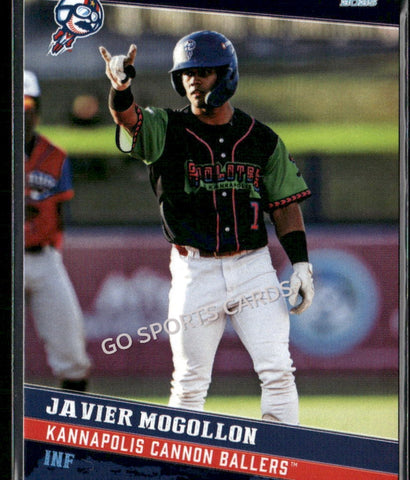2025 Kannapolis Cannon Ballers Javier Mogollon