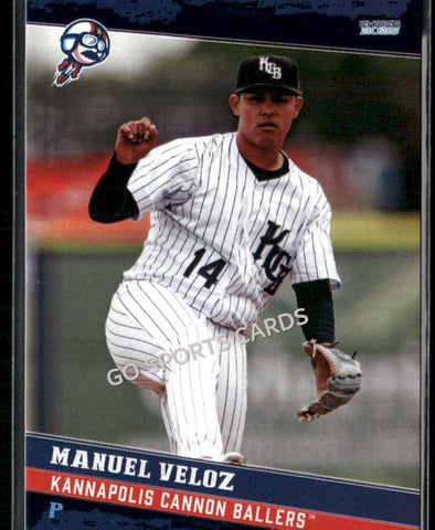 2025 Kannapolis Cannon Ballers Manuel Veloz