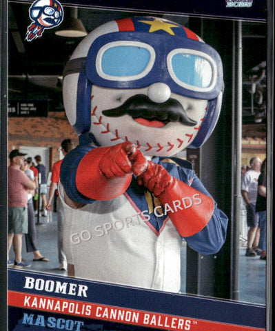 2025 Kannapolis Cannon Ballers Boomer Mascot
