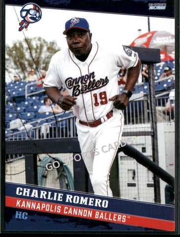 2025 Kannapolis Cannon Ballers Charlie Romero