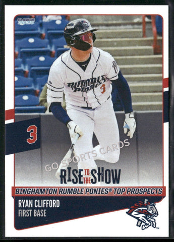 2025 Binghamton Rumble Ponies Rise to the Show Ryan Clifford