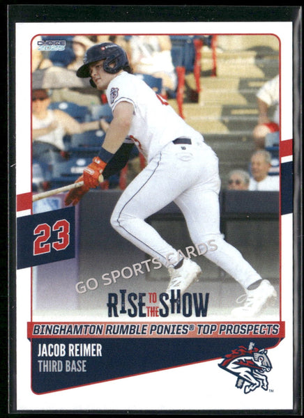 2025 Binghamton Rumble Ponies Rise to the Show Jacob Reimer