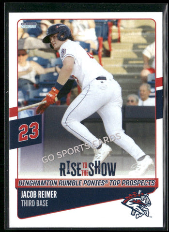 2025 Binghamton Rumble Ponies Rise to the Show Jacob Reimer