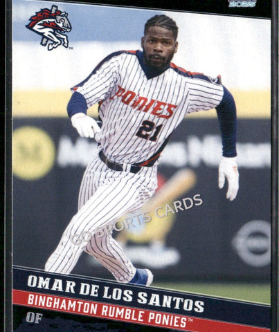 2025 Binghamton Rumble Ponies Omar De Los Santos