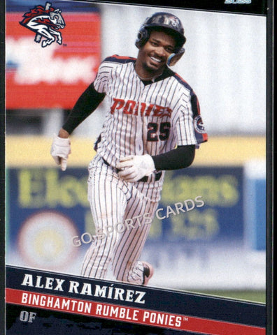 2025 Binghamton Rumble Ponies Alex Ramirez