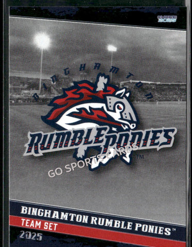 2025 Binghamton Rumble Ponies Header Checklist