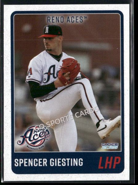 2025 Reno Aces Spencer Giesting