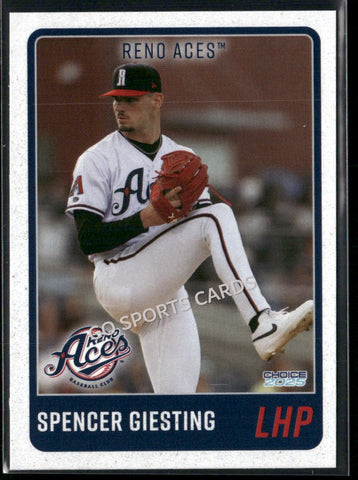 2025 Reno Aces Spencer Giesting