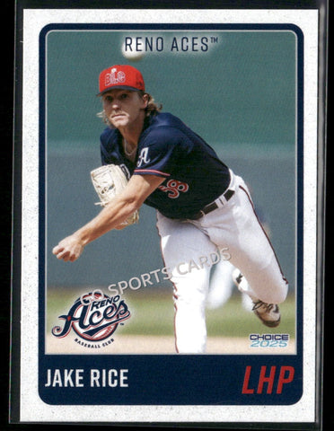 2025 Reno Aces Jake Rice