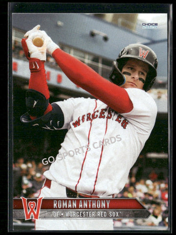 2025 Worcester Red Sox Roman Anthony