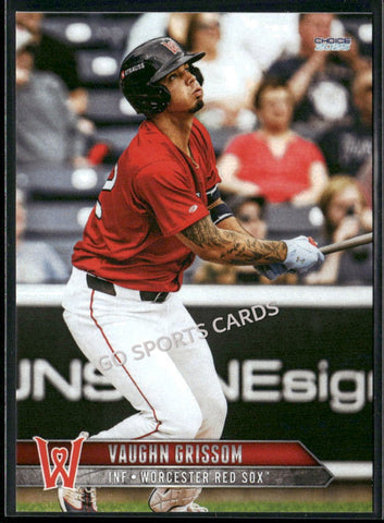 2025 Worcester Red Sox Vaughn Grissom