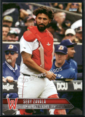 2025 Worcester Red Sox Seby Zavala