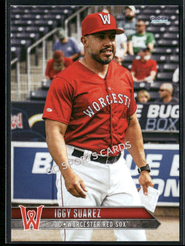 2025 Worcester Red Sox Iggy Suarez