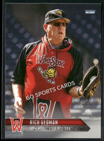 2025 Worcester Red Sox Rich Gedman