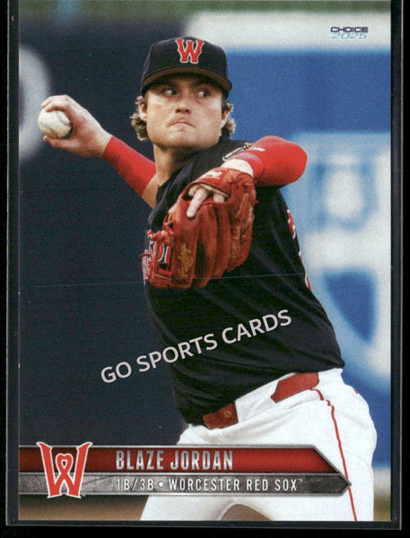 2025 Worcester Red Sox Blaze Jordan