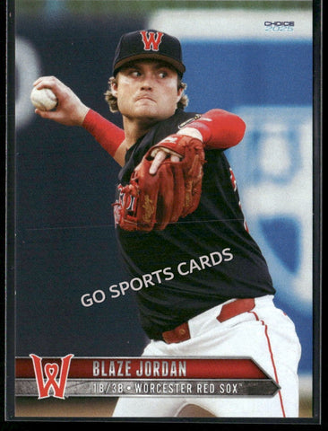 2025 Worcester Red Sox Blaze Jordan