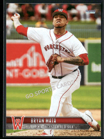 2025 Worcester Red Sox Bryan Mata