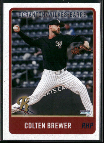 2025 Scranton Wilkes Barre RailRiders Colten Brewer