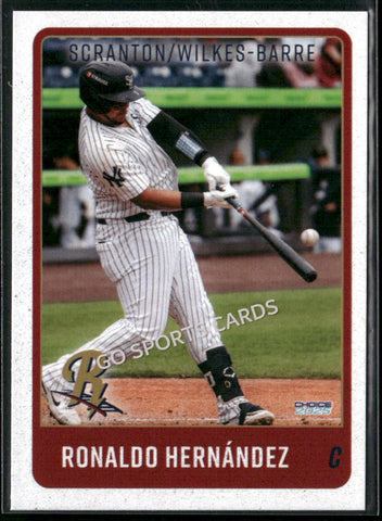 2025 Scranton Wilkes Barre RailRiders Ronaldo Hernandez