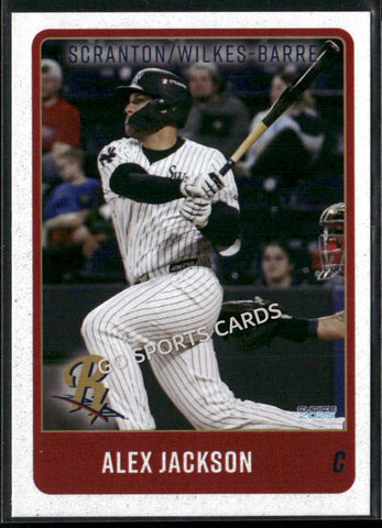 2025 Scranton Wilkes Barre RailRiders Alex Jackson