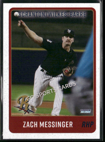 2025 Scranton Wilkes Barre RailRiders Zach Messinger