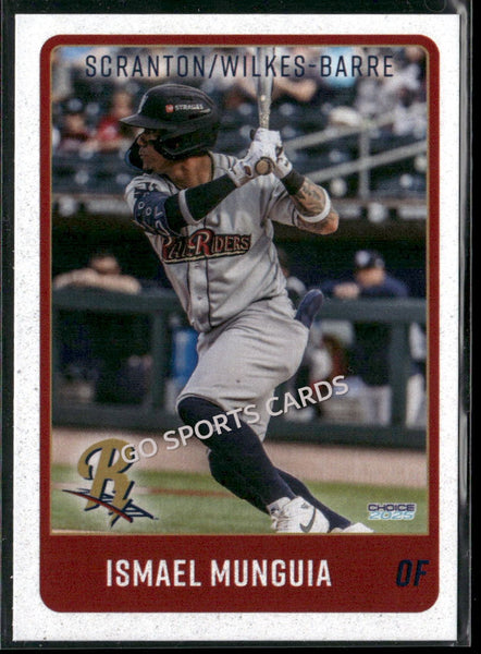 2025 Scranton Wilkes Barre RailRiders Ismael Munguia