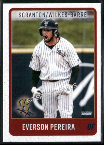 2025 Scranton Wilkes Barre RailRiders Everson Pereira
