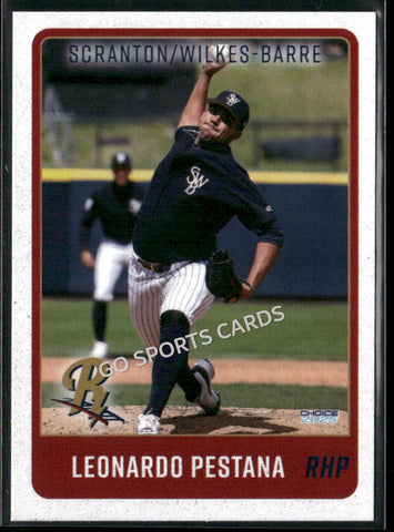 2025 Scranton Wilkes Barre RailRiders Leonardo Pestana