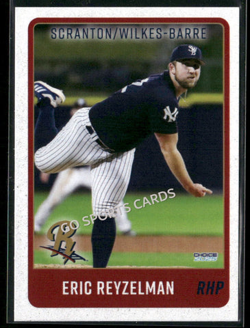 2025 Scranton Wilkes Barre RailRiders Eric Reyzelman