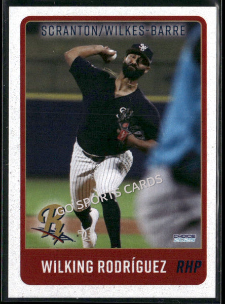2025 Scranton Wilkes Barre RailRiders Wilking Rodriguez