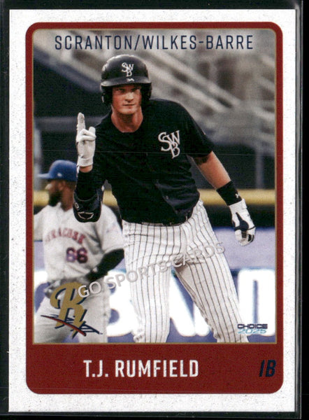 2025 Scranton Wilkes Barre RailRiders TJ Rumfield