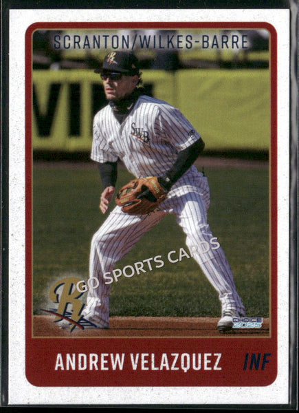 2025 Scranton Wilkes Barre RailRiders Andrew Velazquez