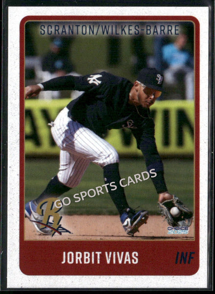 2025 Scranton Wilkes Barre RailRiders Jorbit Vivas