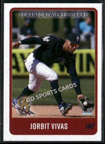 2025 Scranton Wilkes Barre RailRiders Jorbit Vivas