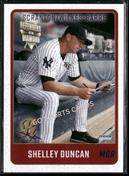 2025 Scranton Wilkes Barre RailRiders Shelley Duncan