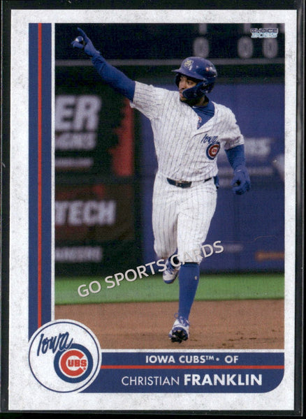 2025 Iowa Cubs Christian Franklin
