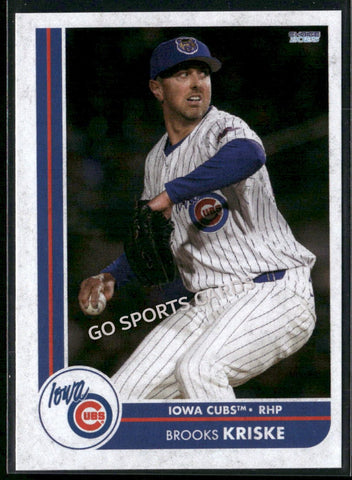 2025 Iowa Cubs Brooks Kriske