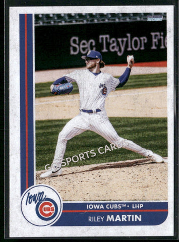 2025 Iowa Cubs Riley Martin