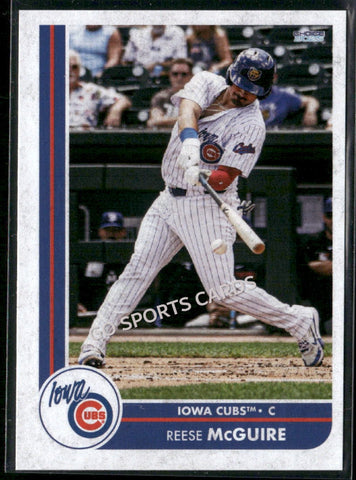 2025 Iowa Cubs Reese McGuire