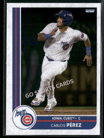 2025 Iowa Cubs Carlos Perez