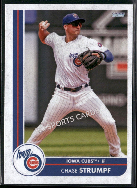 2025 Iowa Cubs Chase Strumpf