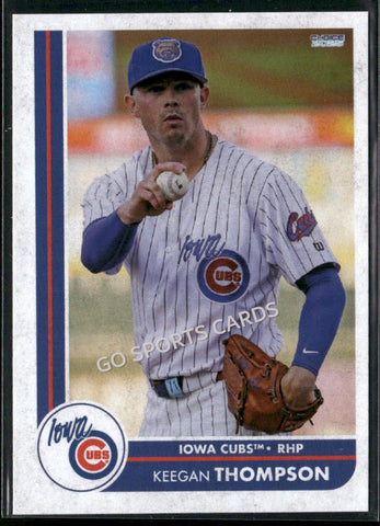 2025 Iowa Cubs Keegan Thompson