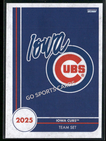 2025 Iowa Cubs Header
