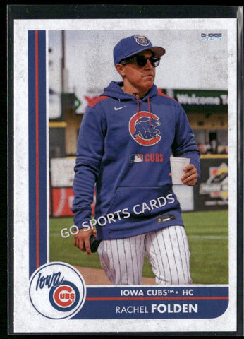 2025 Iowa Cubs Rachel Folden