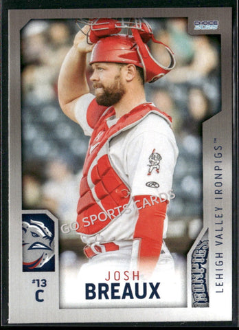 2025 Lehigh Valley IronPigs 2nd Josh Breaux